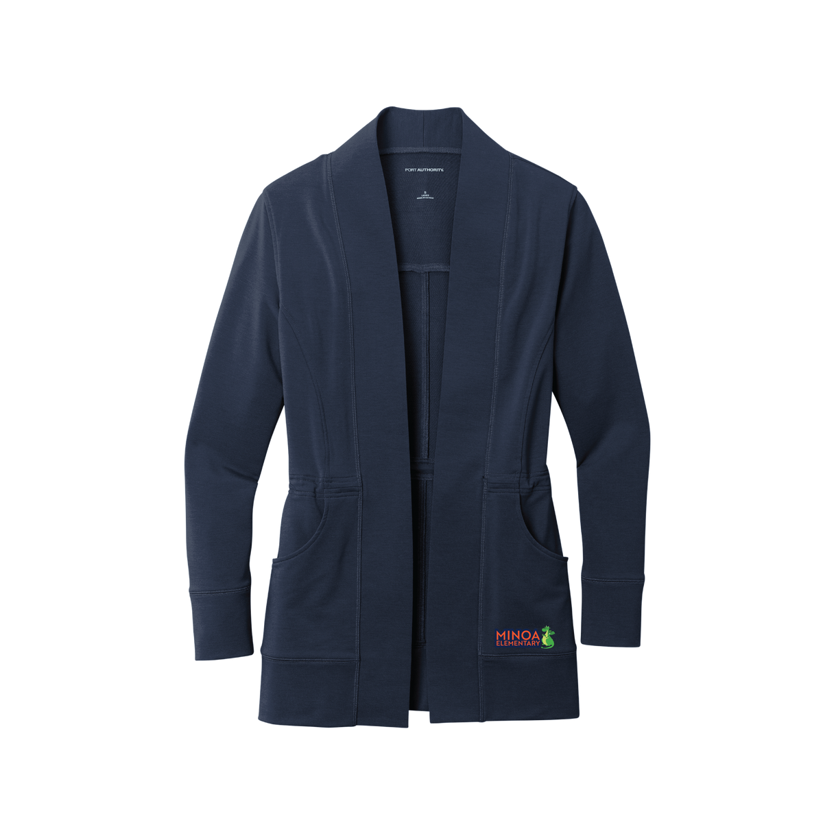 Port Authority® Women's Microterry Cardigan - Minoa Dragon