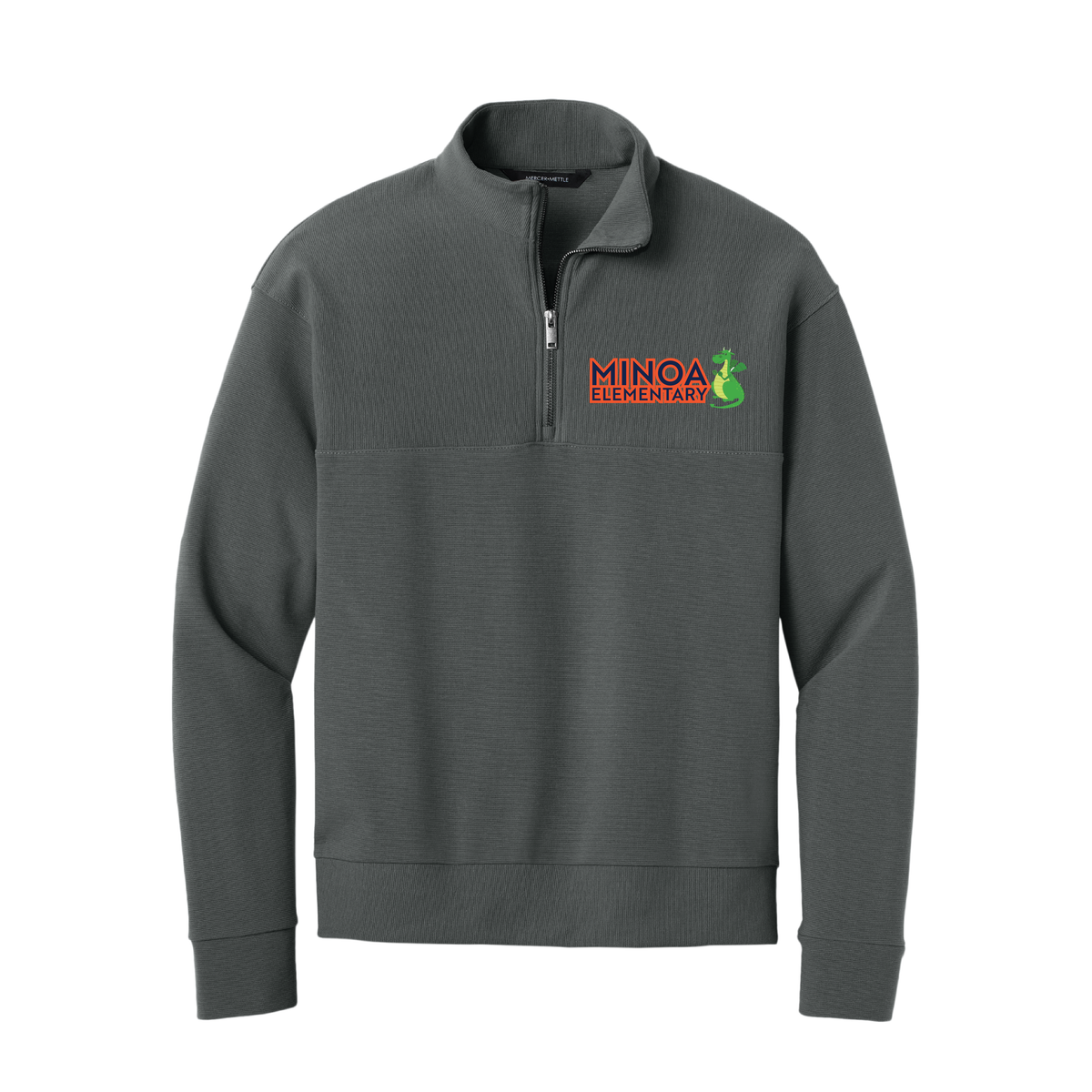Mercer+Mettle® Linear Texture 1/4-Zip - Minoa Dragon