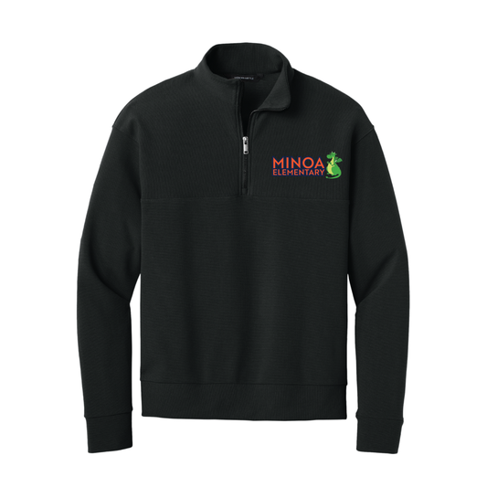 Mercer+Mettle® Linear Texture 1/4-Zip - Minoa Dragon
