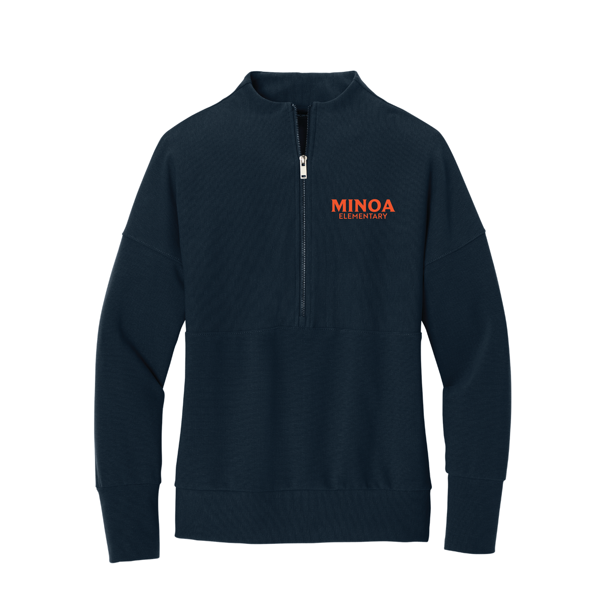 Mercer+Mettle® Women’s Linear Texture 1/4-Zip - Minoa Elementary