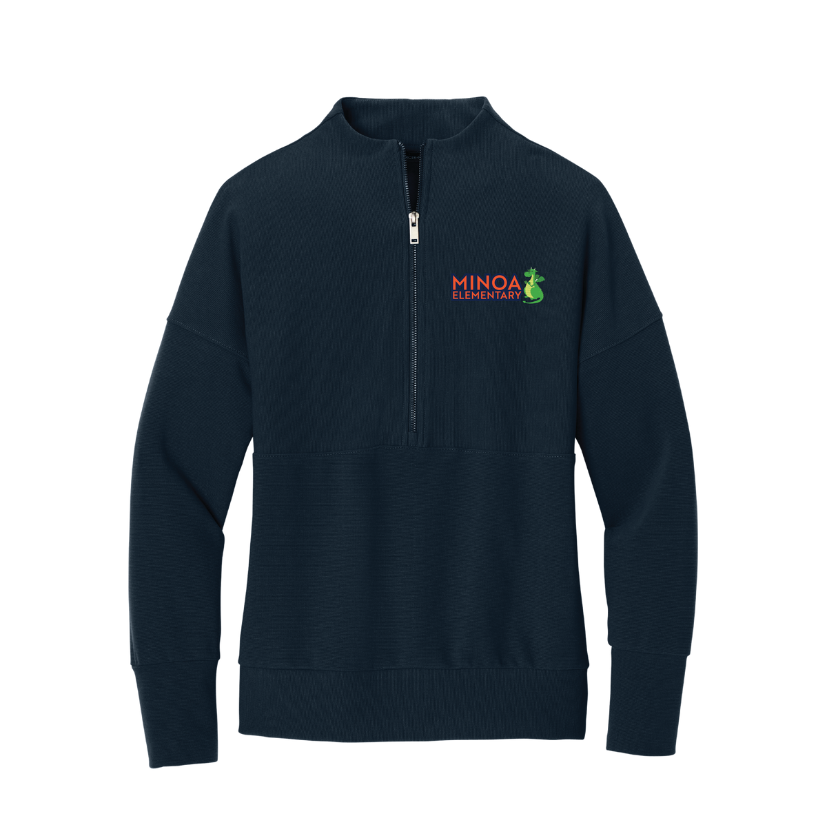 Mercer+Mettle® Women’s Linear Texture 1/4-Zip - Minoa Dragon