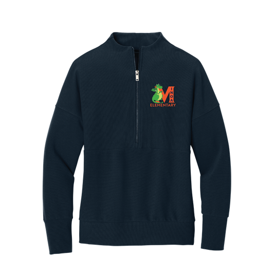 Mercer+Mettle® Women’s Linear Texture 1/4-Zip - Dragon M