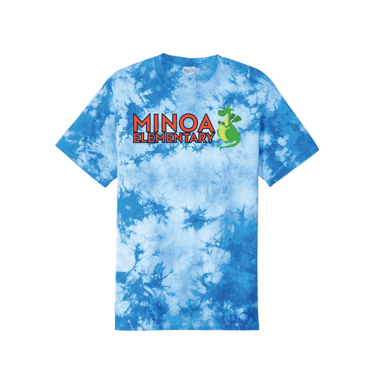 Port & Company ® Crystal Tie-Dye Tee - Minoa Dragon