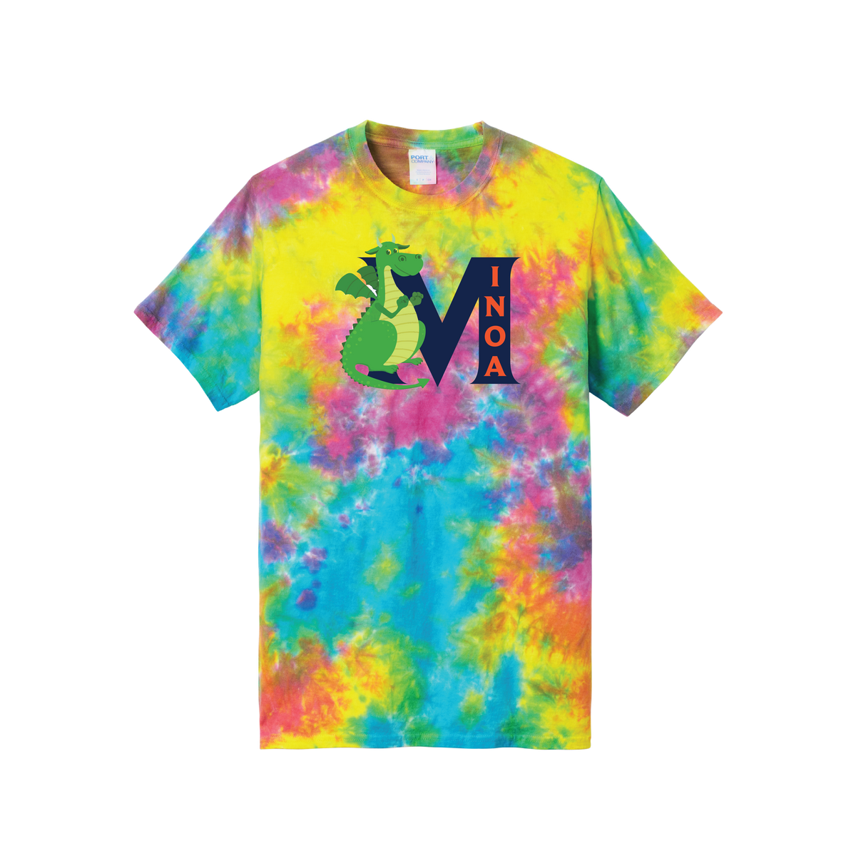 Port & Company ® Crystal Tie-Dye Tee - Dragon M