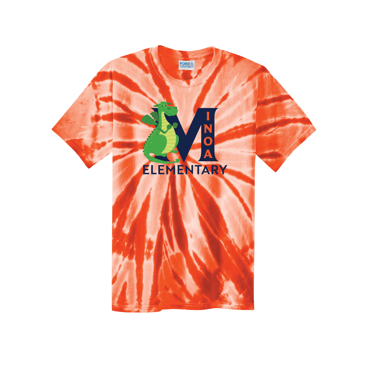 Port & Company® Tie-Dye Tee - Dragon M