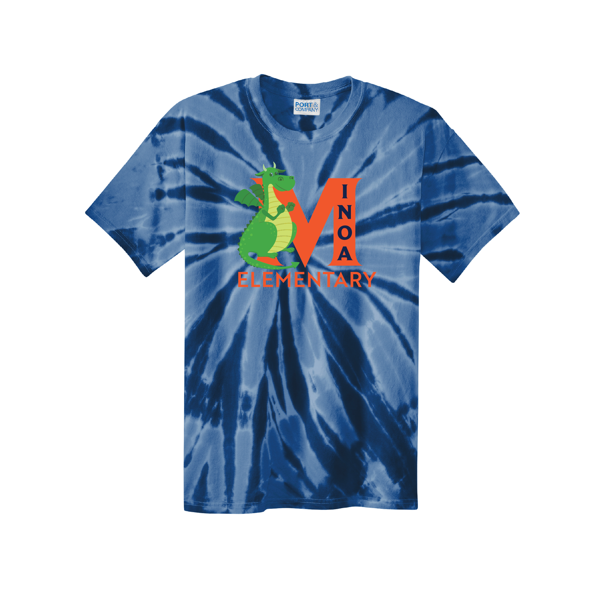 Port & Company® Tie-Dye Tee - Dragon M