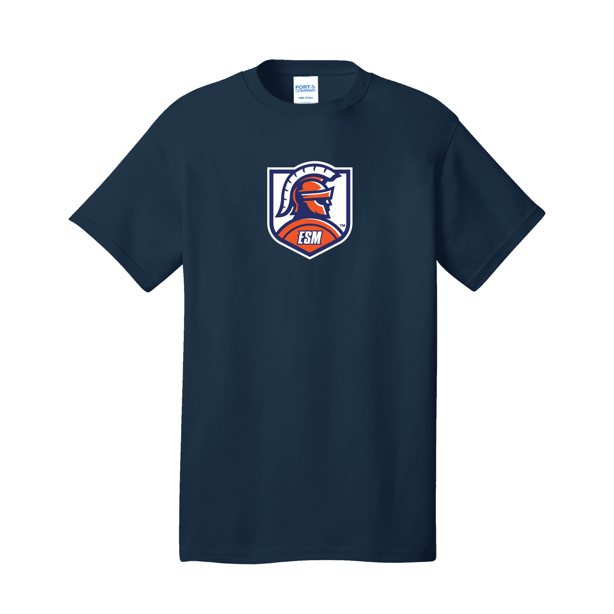 Port & Company® Core Cotton Tee - Spartan Crest