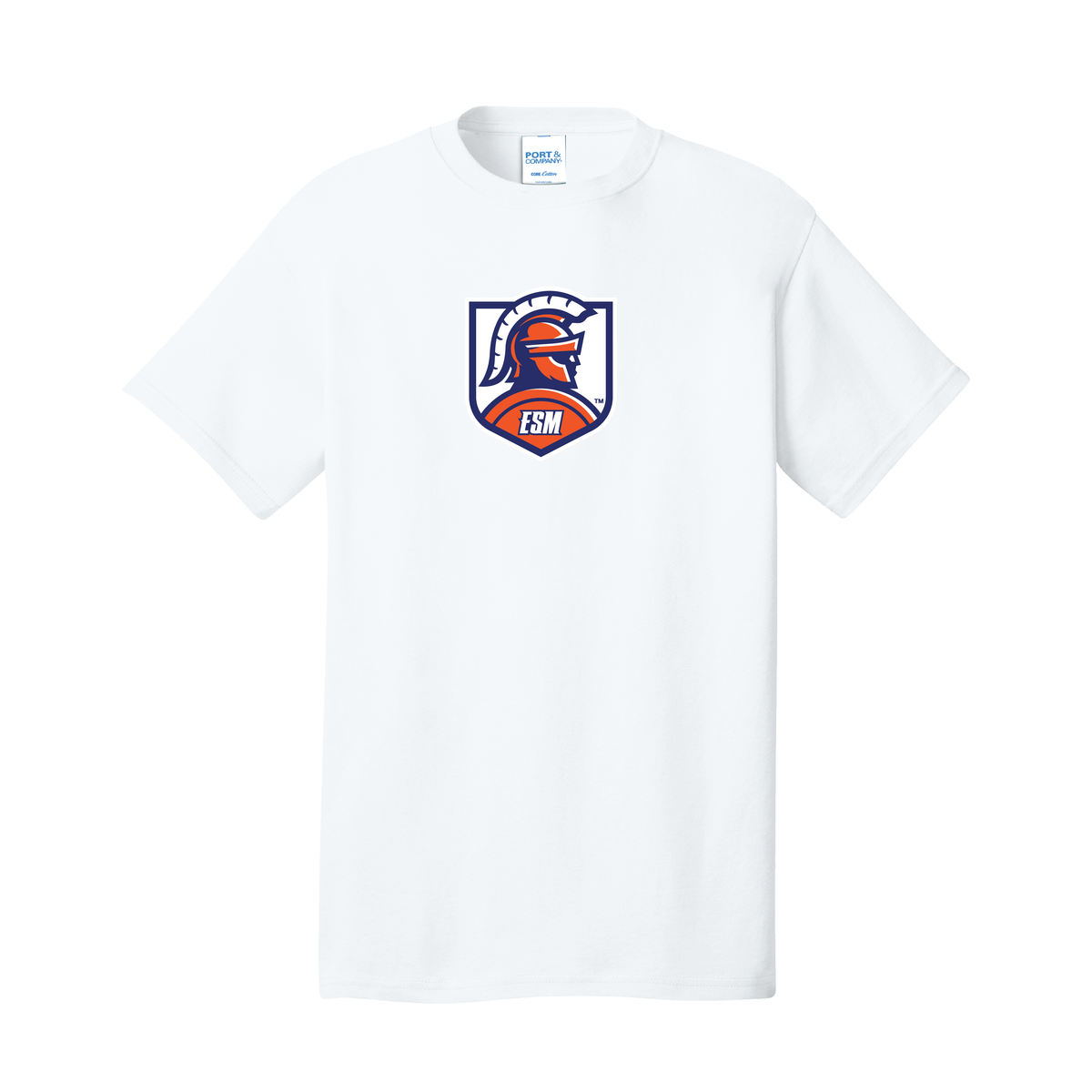 Port & Company® Core Cotton Tee - Spartan Crest