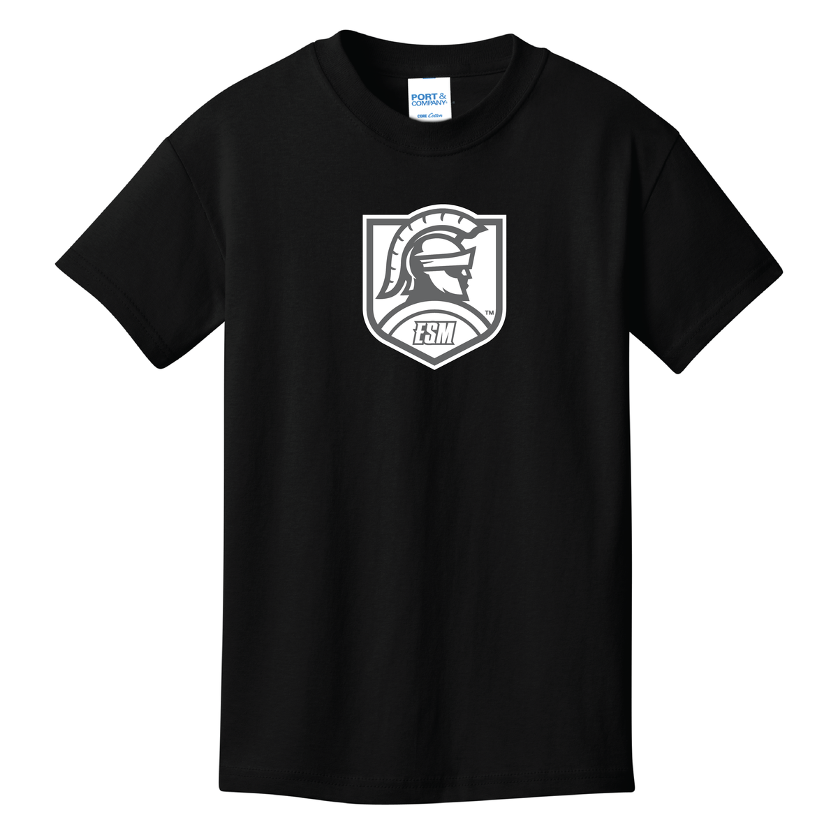 Port & Company® Youth Core Cotton Tee - Spartan Crest