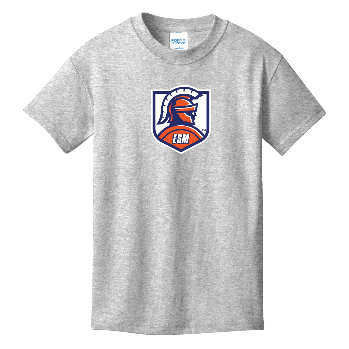 Port & Company® Youth Core Cotton Tee - Spartan Crest