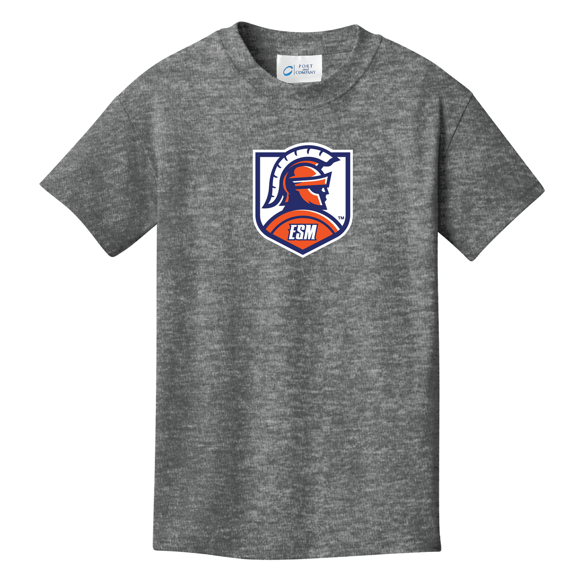 Port & Company® Youth Core Cotton Tee - Spartan Crest