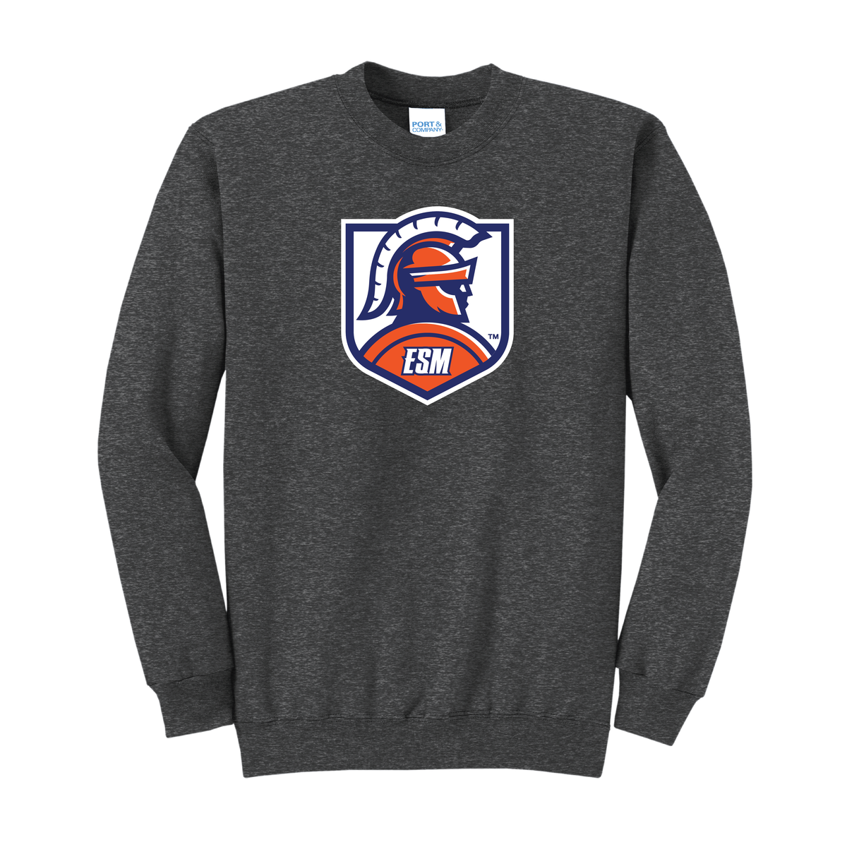 Port & Company® Core Fleece Crewneck Sweatshirt - Spartan Crest