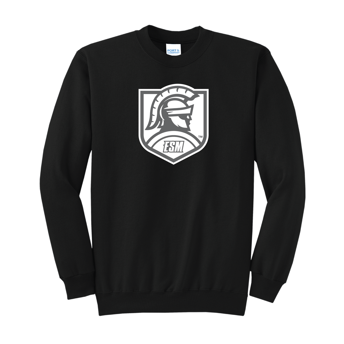 Port & Company® Core Fleece Crewneck Sweatshirt - Spartan Crest