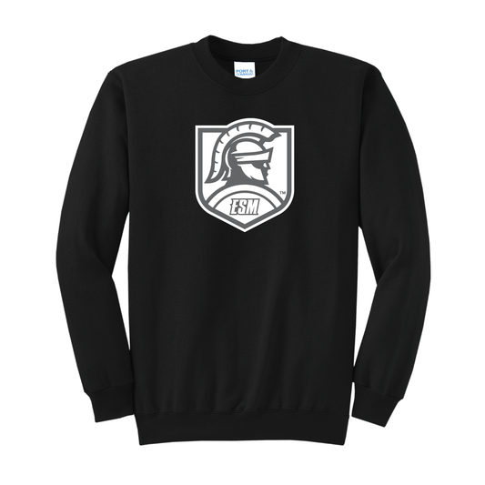 Port & Company® Core Fleece Crewneck Sweatshirt - Spartan Crest