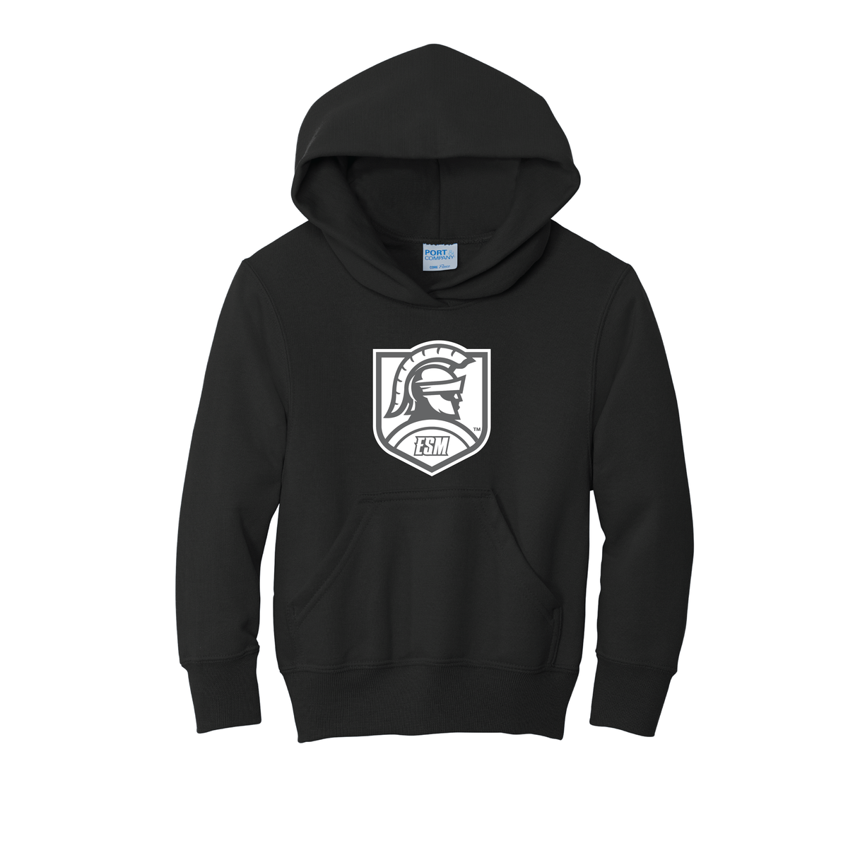 Port & Company® Youth Core Fleece Pullover Hooded Sweatshirt - Spartan Crest