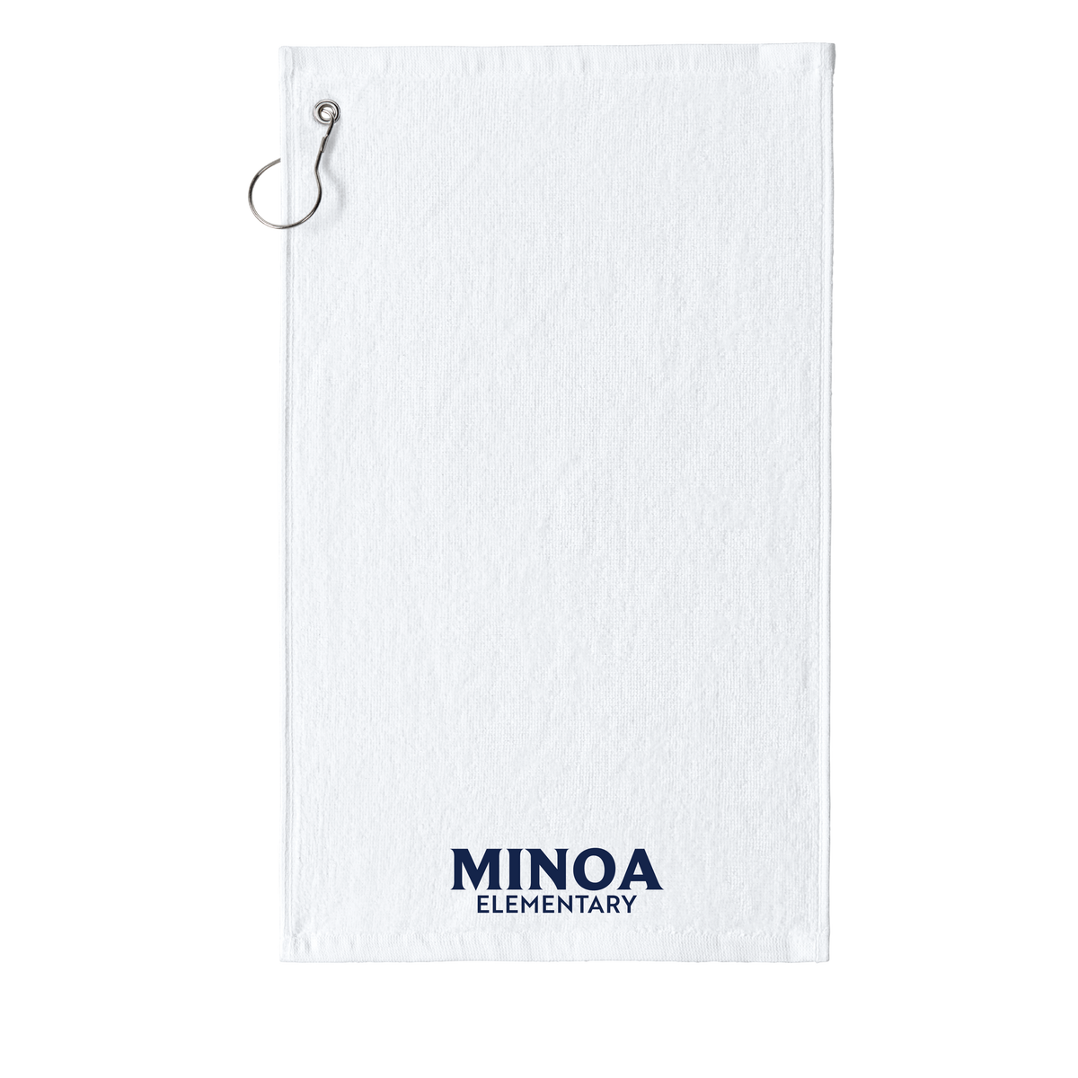 Port Authority ® Grommeted Hemmed Towel - Minoa Elementary