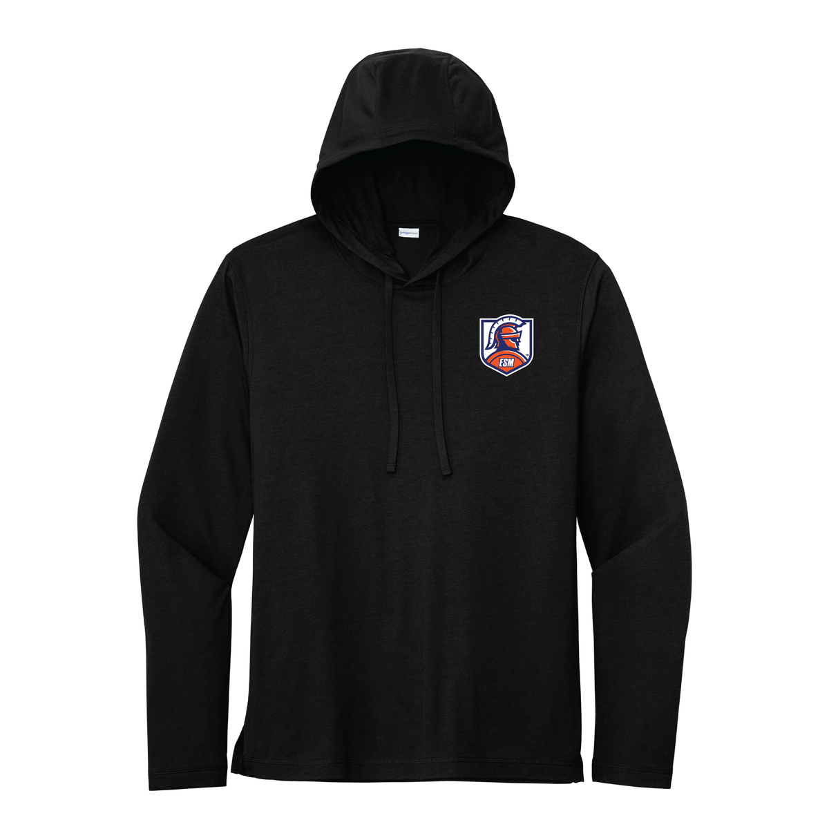 Sport-Tek ® PosiCharge ® Tri-Blend Wicking Long Sleeve Hoodie - Spartan Crest