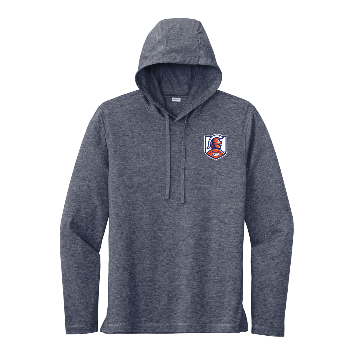 Sport-Tek ® PosiCharge ® Tri-Blend Wicking Long Sleeve Hoodie - Spartan Crest