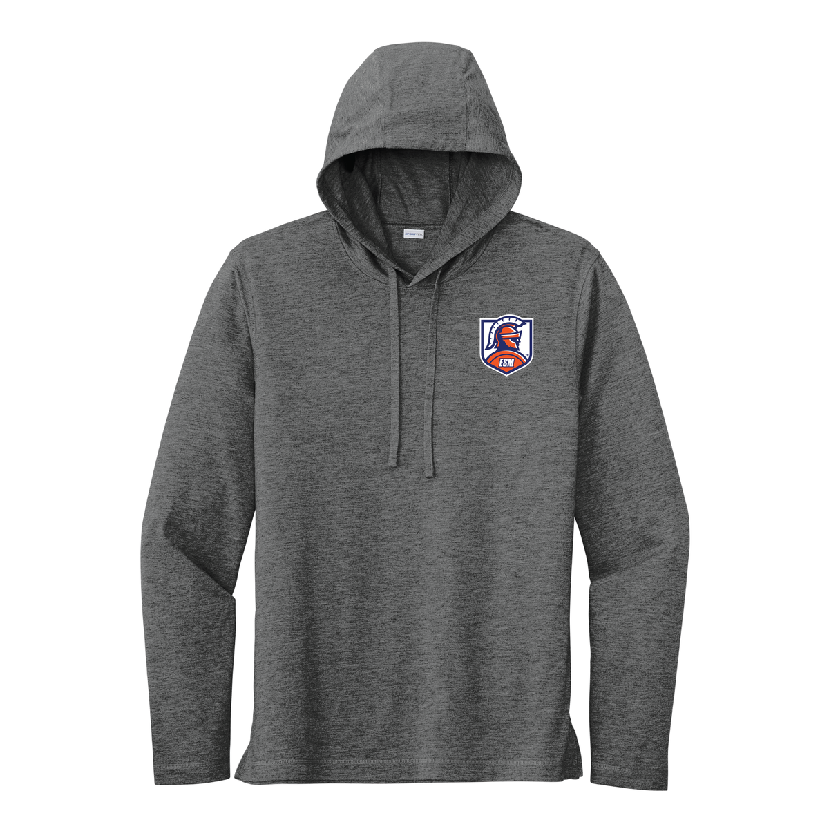 Sport-Tek ® PosiCharge ® Tri-Blend Wicking Long Sleeve Hoodie - Spartan Crest