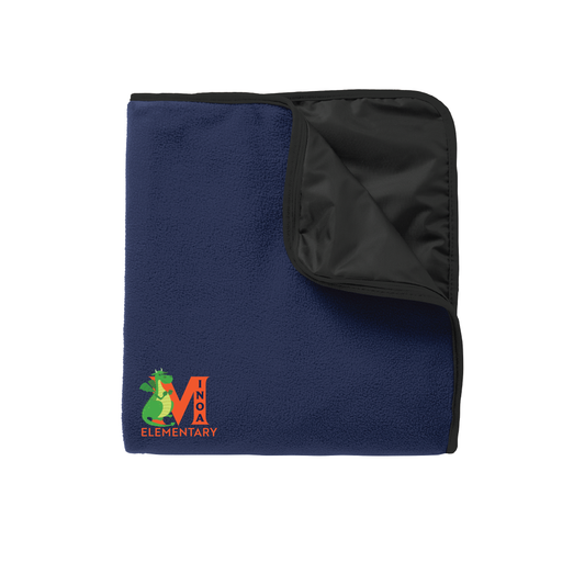 Port Authority® Fleece & Poly Travel Blanket - Dragon M