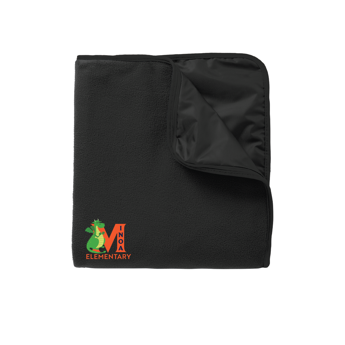 Port Authority® Fleece & Poly Travel Blanket - Dragon M