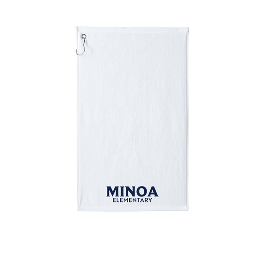 Port Authority® Grommeted Golf Towel - Minoa Elementary