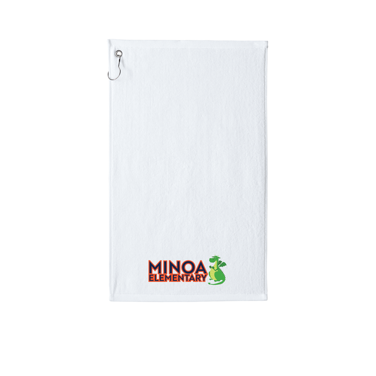 Port Authority® Grommeted Golf Towel - Minoa Dragon