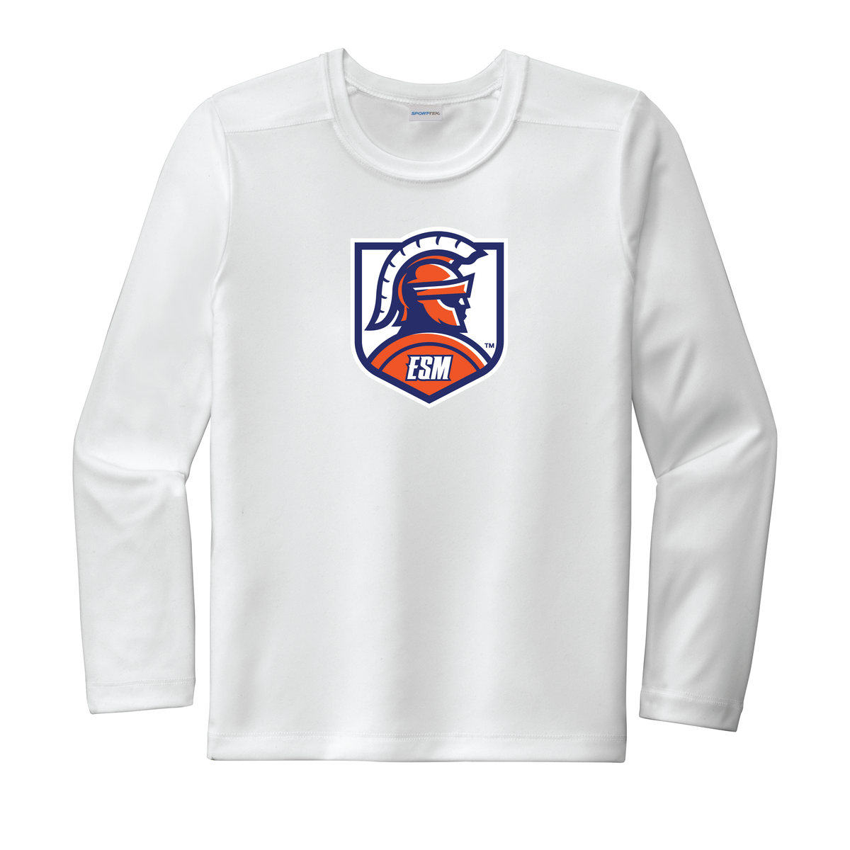 Sport-Tek ® Youth Posi-UV ® Pro Long Sleeve Tee - Spartan Crest