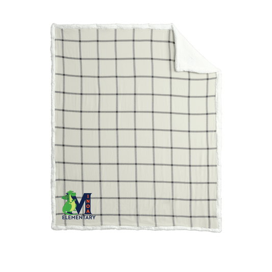 Port Authority ® Flannel Sherpa Blanket - Dragon M