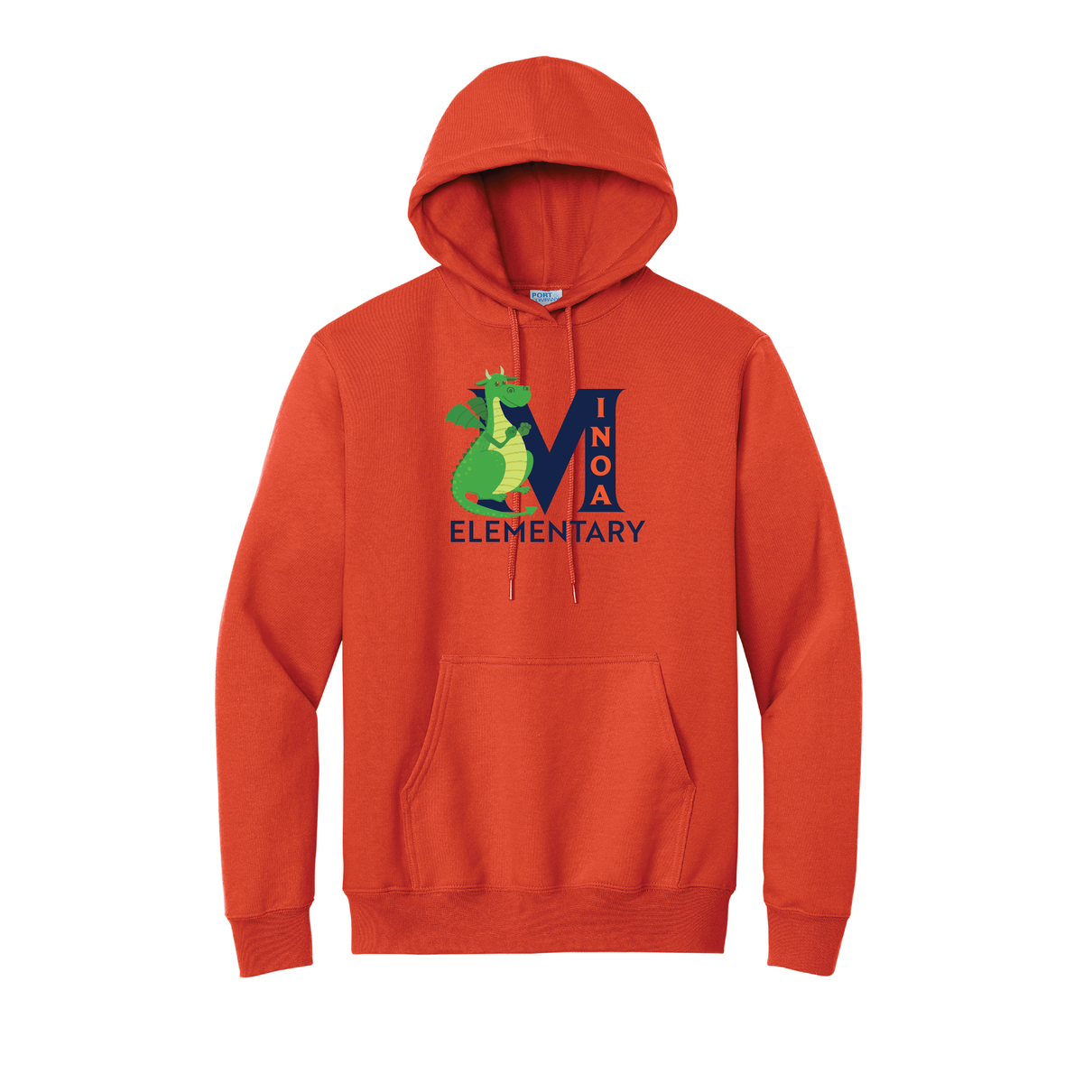 Port & Company® Essential Fleece Pullover Hooded Sweatshirt - Dragon M