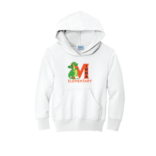 Port & Company® Youth Core Fleece Pullover Hooded Sweatshirt - Dragon M