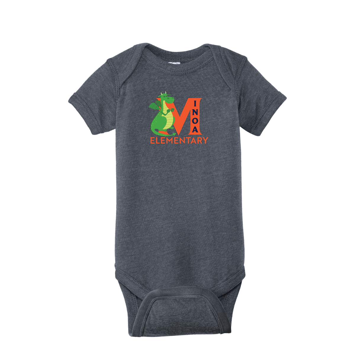 Rabbit Skins™ Infant Fine Jersey Bodysuit - Dragon M
