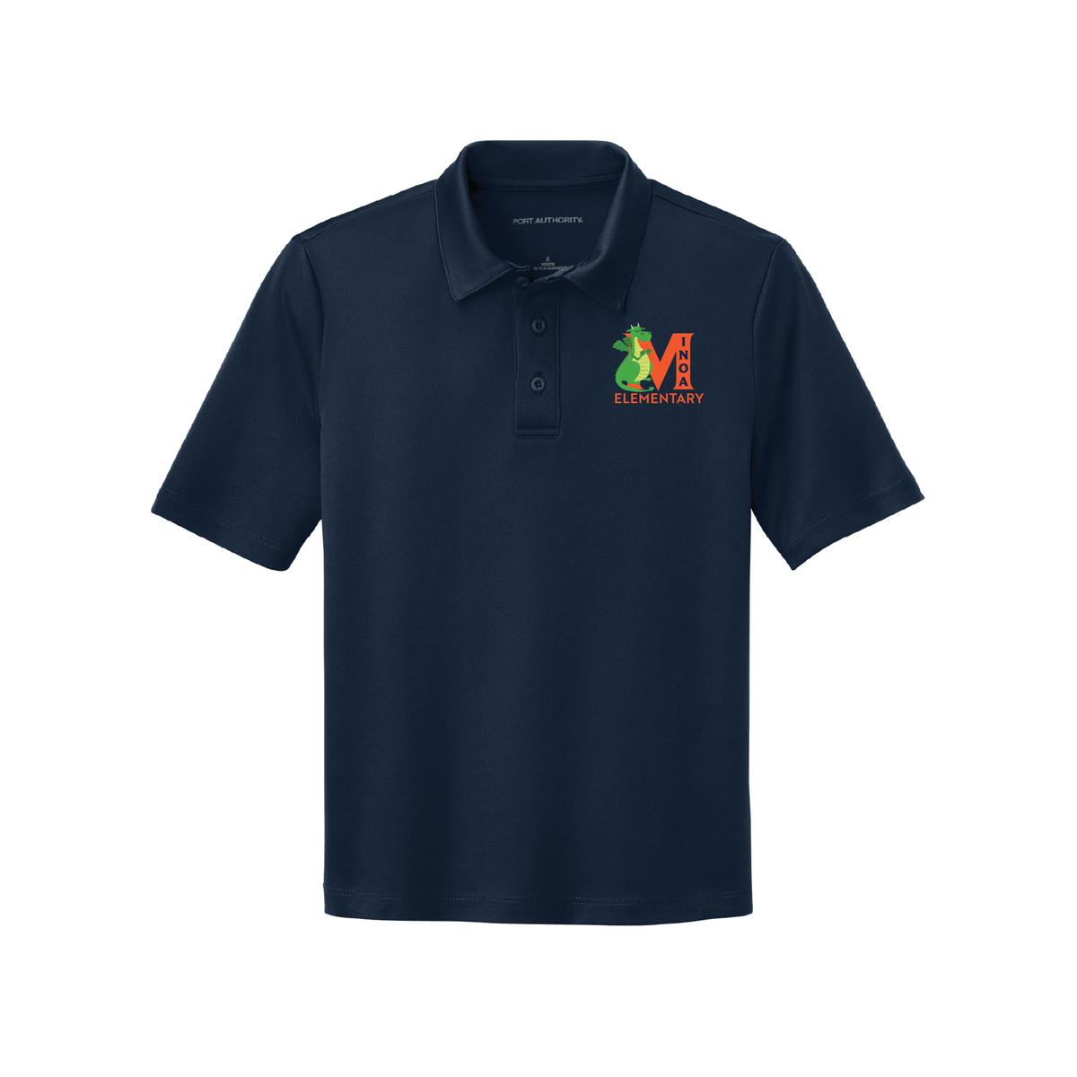 Port Authority® Youth Silk Touch™ Performance Polo - Dragon M